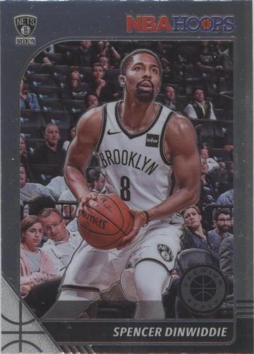 2019-20 Panini NBA Hoops Premium Stock - Spencer Dinwiddie #13 - 1 of 2