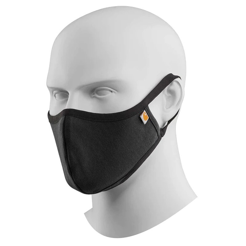 その他 M m CARHARTT - Cotton Blend - Ear-loop Face Mask - 3 Masks - 2 Grey