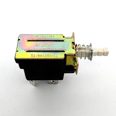 5A 250V AC DPST 4 Pins Push Button Power Switch KDC-A04-2S - 1PCS