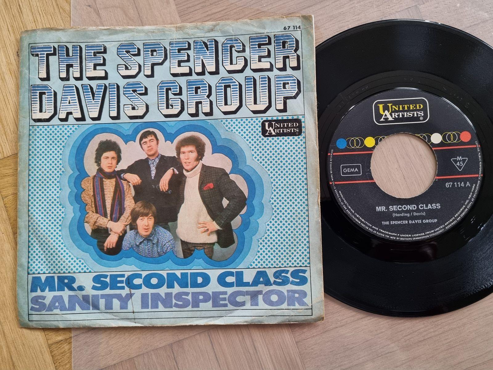 7"" Single The Spencer Davis Group - Mr. Second Class Vinyl Germany