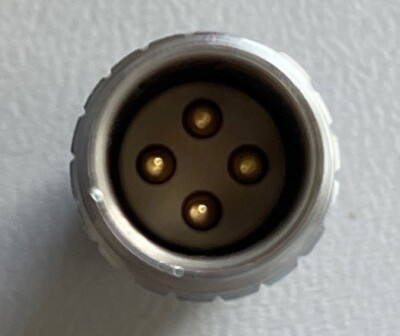 LEMO FGG.4B Male Connector w/ EGG.4B Female Receptacle