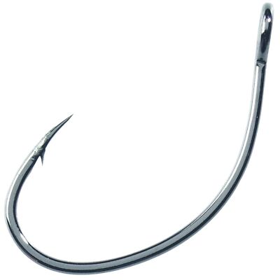 Owner S61 Seatrout Haken schwarz - Angelhaken, Einzelhaken für Blinker & Wobbler