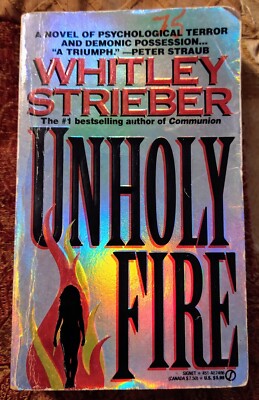 Unholy Fire by Whitley Strieber (1993, Mass Market)