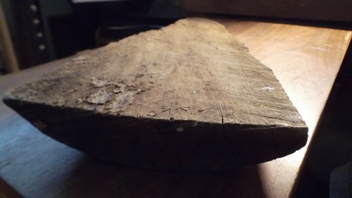 Etched/Carved/Burned Tree Bark Native American Spirit - Arrow Shape - Picture 8 of 12