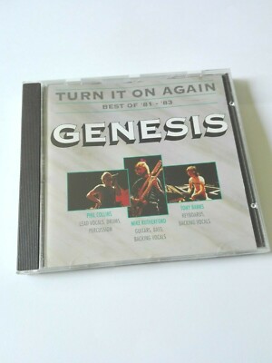 GENESIS - TURN IT ON AGAIN / BEST OF '81 - '83; Orig, CD Compil.1991; sehr gut