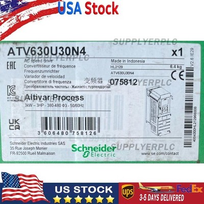 SCHNEIDER Electric ATV630U30N4 Converter 3KW 3HP Altivar Process ATV630 50/60Hz