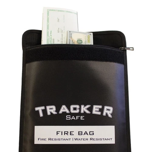 15 in. x 11 in. x .5 in. Fire and Water Resistant Bag for Security Safes Medium - Picture 5 of 7