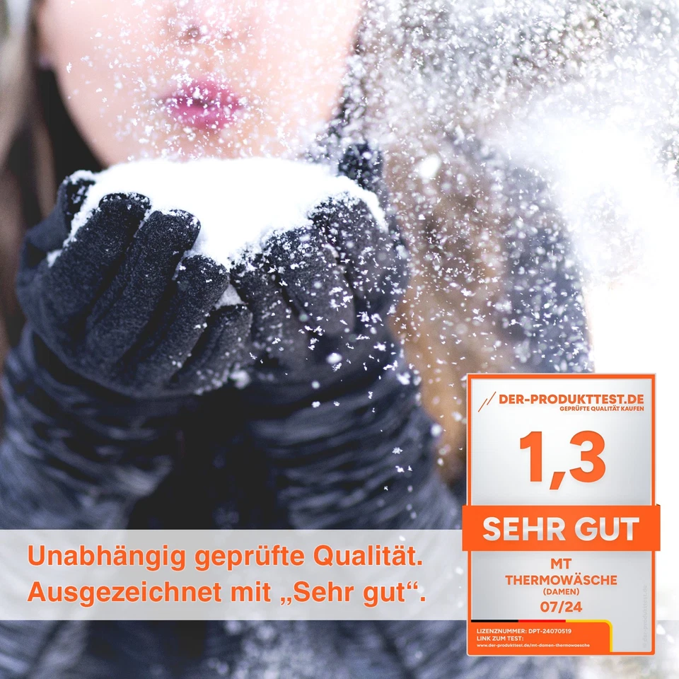 MT® Damen Thermo Unterhemd Thermounterwäsche Langarm Shirt - Bild 2 von 4