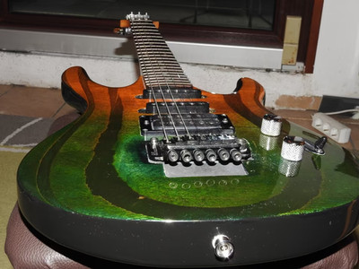 Washburn Chicago-Serie KC-20V E Gitarre 6 Seiten aus 90 er.