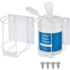 2 Pack Holders Wall Brackets, Cleaning and Diapers Container Organizer Dispen...