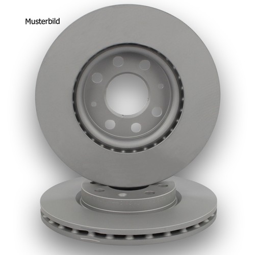 2x Zimmermann Bremsscheiben Coat Z Ø286mm Vorne passend für BMW 3 Compact E46 ti - Bild 6 von 8