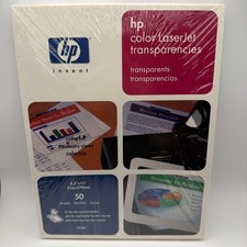 HP Color Laserjet C2934A Transparencies Film - Includes 50 sheets- 8 1/2 X 11 In