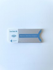 NEW Not Used Sandisk/ Sony Memory stick Pro Duo Adapter For Cyber- Shot Digital
