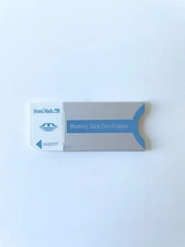 NEW Not Used Sandisk/ Sony Memory stick Pro Duo Adapter For Cyber- Shot Digital