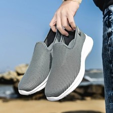 Men's Casual Slip on Shoes Athletic Running Outdoor GYM Sneakers Tennis Walking