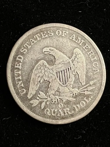 1840-O Seated Liberty Quarter — photo from the most recent tracked eBay sale