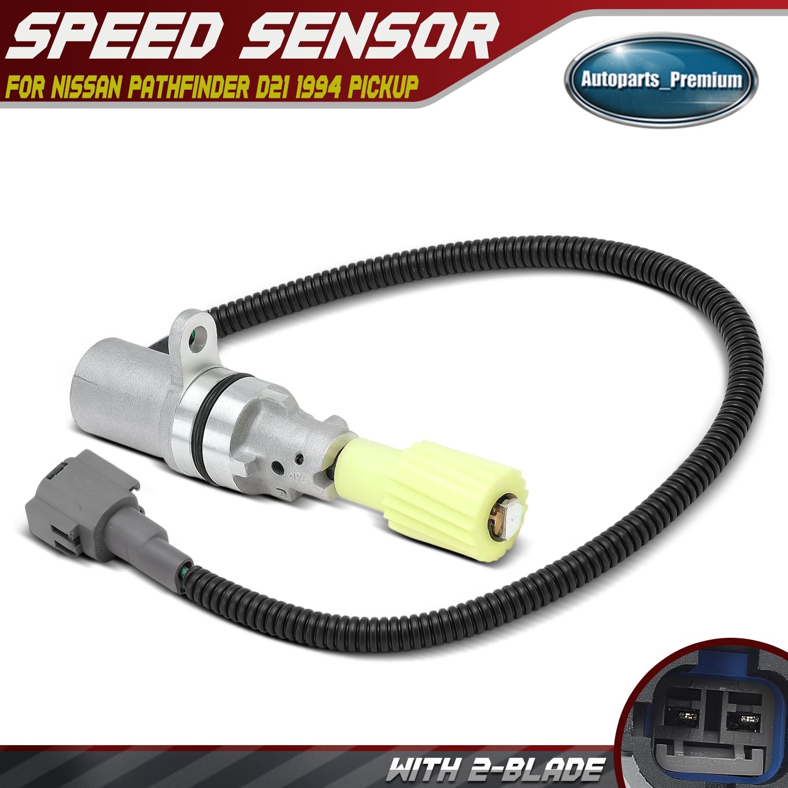 Speed Sensor Assembly for Nissan Pathfinder D21 1994 Pickup 1995 1996 2501074P00