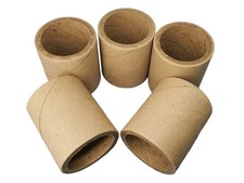 5pc Fireworks Paper Cardboard Tubes 2" x 3" x 1/4" Heavy Walled