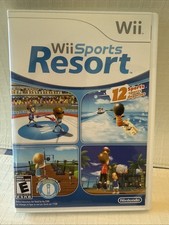 Wii Sports Resort Case Only with Manual and a Wii Sports Games Disc - Nintendo