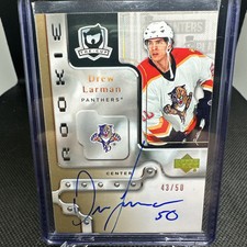 2006-07 Upper Deck The Cup - Autograph Gold #97 Drew Larman /50 (AU, RC) NHL