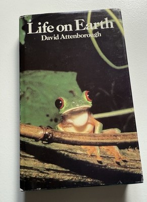 ATTENBOROUGH, DAVID Life on Earth 1980 Hardcover 2nd Edition Very Good To Fine