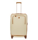 BRIC’S Firenze Designer Luggage – 32” Large Spinner Cream Color, USED