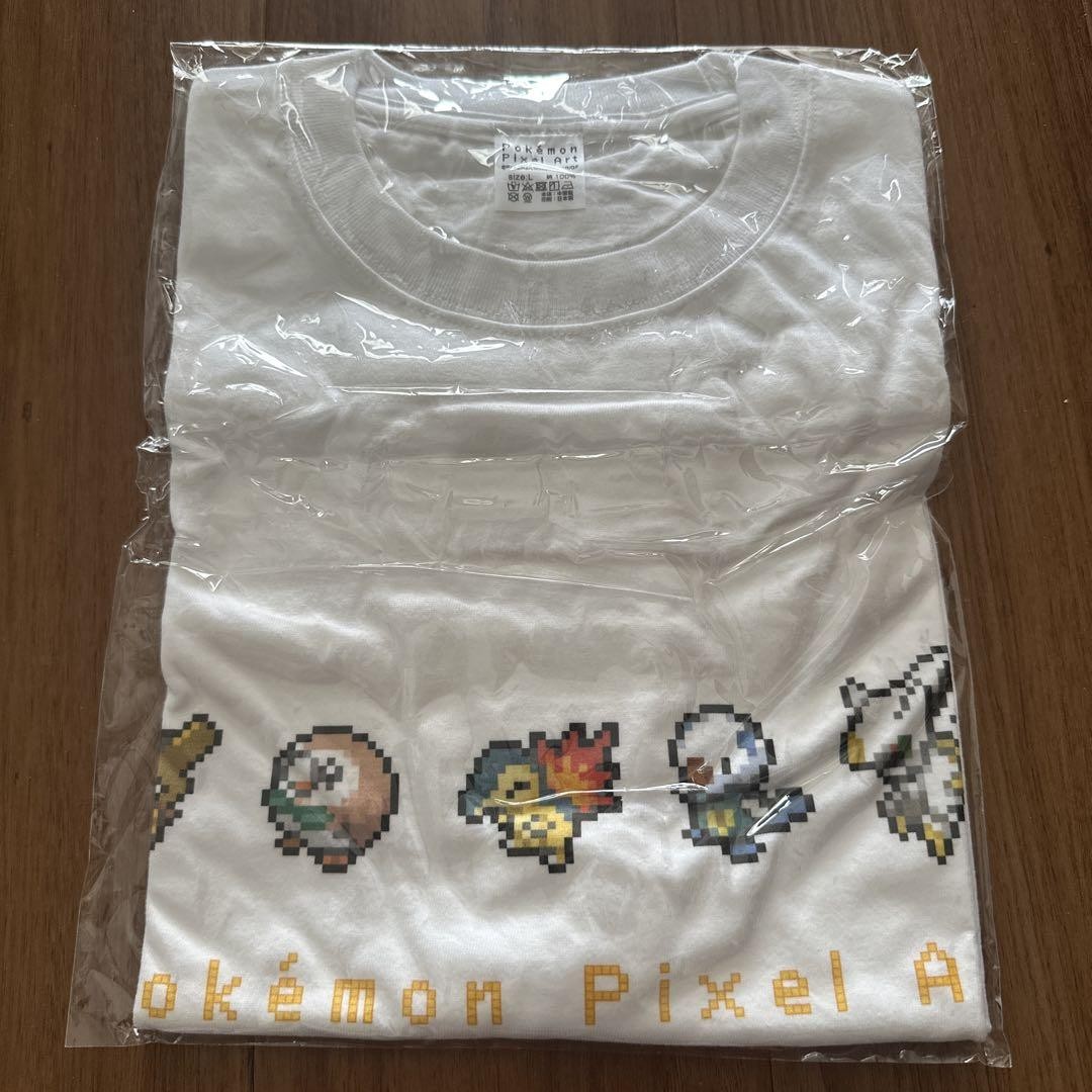 ALTRA Pokémon Pixel Art TShirt White Size L U