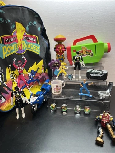 Power Rangers 1990's Toys Figure Accessories set Lot Vintage Bandai W21