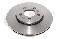 Vika 2X Bremsscheibe Vorne Ø256Mm BelüFtet FüR VW Golf IV Polo Skoda Fabia II