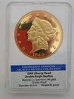 1849 Liberty Head Double Eagle $100 Fantasy Coin