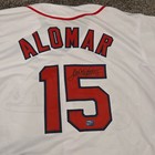 Indians Alomar Signed Jersey, Baseball & Photo Set — photo 2