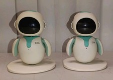 2 Energize Lab Eilik Desktop Companion Robot Interactive Toy 12 White/Blue 2024