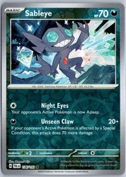 Sableye 136/193 Paldea Evolved Reverse Holo