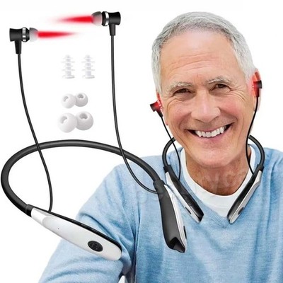 2026 Neu Tragbar Tinnitus Linderung Ohrstöpsel Nasenrhinitis 650 nm Rotlicht DE