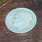1 1948 D Roosevelt Silver Dime 10C 0.9 Fineness Circulated