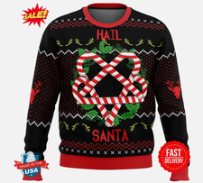 Hail Santa Ugly Christmas Sweater S-5XL 3D Print