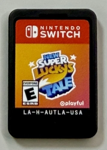 New Super Lucky's Tale (Nintendo Switch, 2019) Game Only - Tested - Great Shape