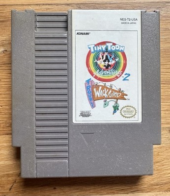 Tiny Toon Adventures 2: Trouble in WackyLand (Nintendo NES) Authentic. Tested