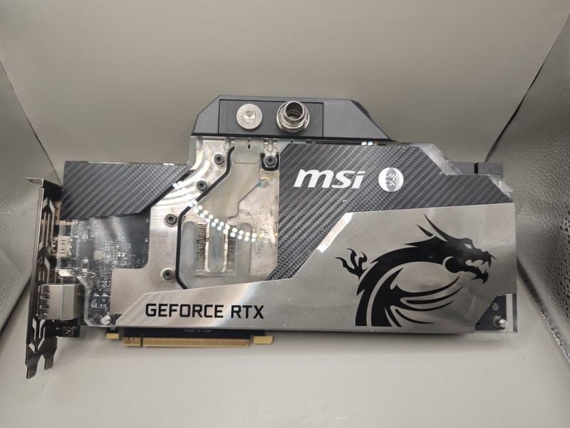 MSI SeaHawk EK X GeForce RTX 2080 Water-Cooled Graphics Card