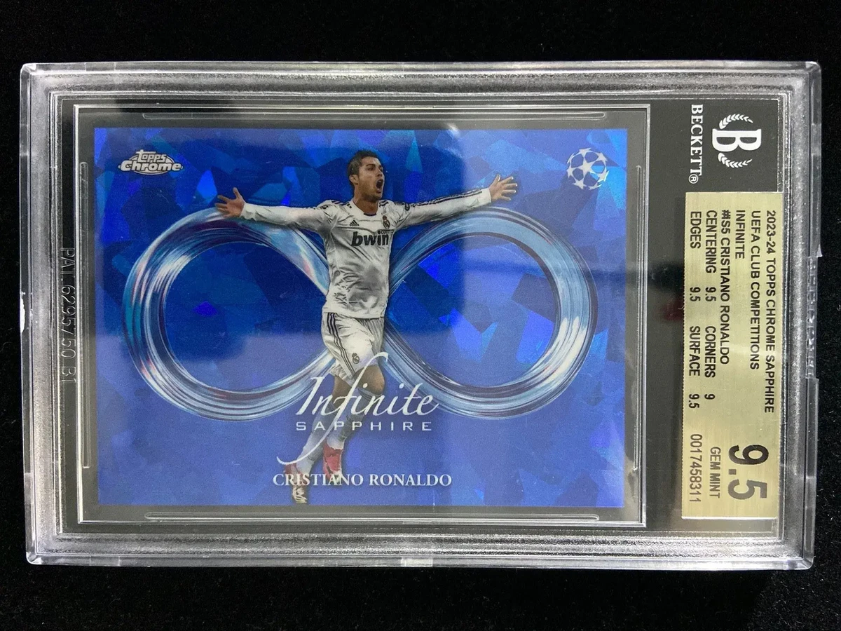 Футбольная спортивная одинарная карточка Topps Cristiano Ronaldo
