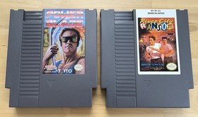 Power Blade & River City Ransom (Carts, Manuals) Authentic Nintendo NES Game Lot