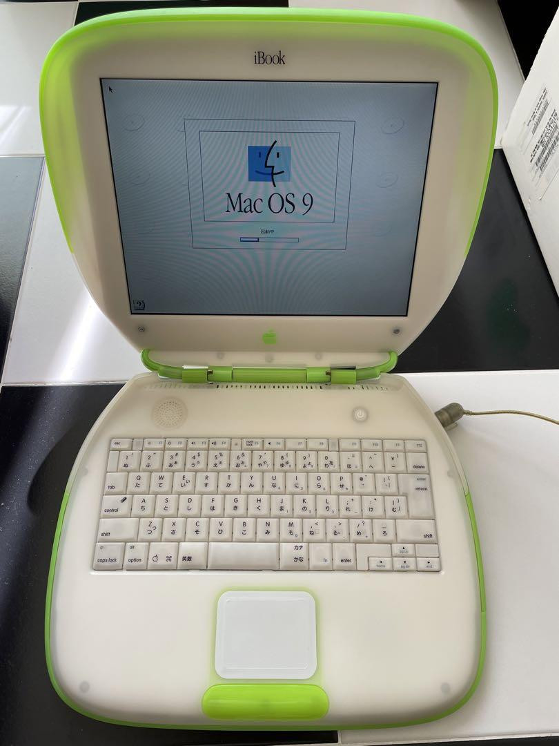 Apple iBook Special edition初期化済み iBook Apple Clamshell Limited Edition Color Rare Working Item