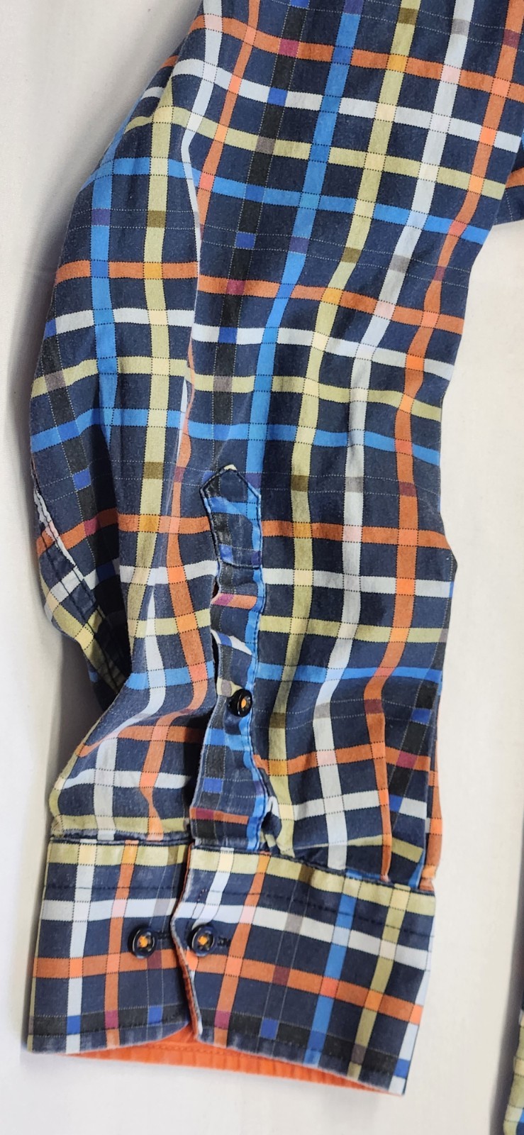 Paul Frederick Vibrant Multi- Colored Windowpane … - image 7