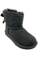 UGG Kid's Girl Mini Bailey Bow II Boot Black