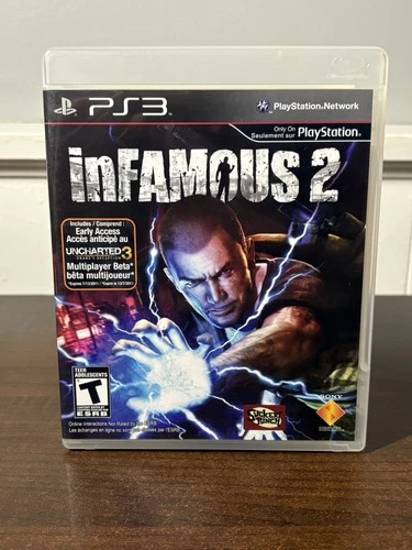 Infamous 2 PS3 - Sony PlayStation 3 (2011) Complete Video Game