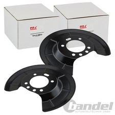 2x NTY SPRITZBLECHE BREMSSCHEIBEN passend für FORD FOCUS LINKS+RECHTS