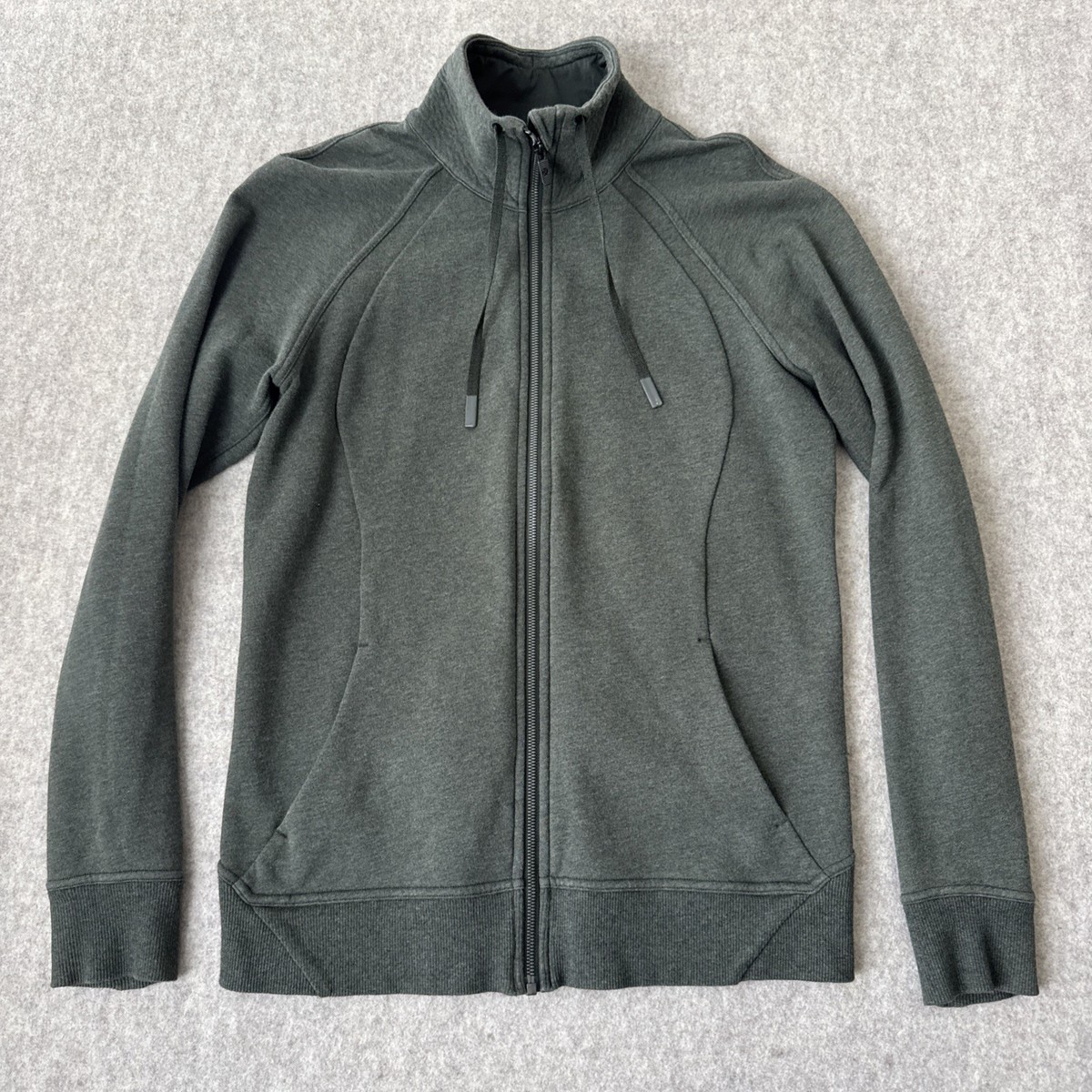 Lululemon Define Jacket Luon Womens 10 Green ull Zip | eBay