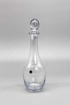 Glaskaraffe - Höhe 34 cm - Muster Traubenranke - Bild 1 von 4