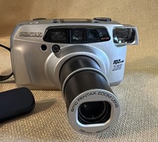 Pentax IQZoom 160 38mm Point  Shoot Film Camera  Carry Case  Remote