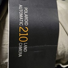 Polaroid Automatic 210 Land Camera Untested